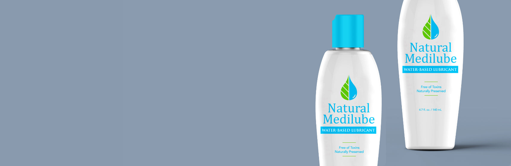 Water-based lubricant product image on a clean, neutral background.